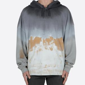 เสื้อฮู้ดดี้ผู้ชาย ผ้าฝ้าย 100% ลายมัดย้อม พิมพ์สกรีน ผ้าฟลีซ ย้อมสีพื้น ทรงปกติ กันน้ำ สำหรับฤดูหนาว - Product Image 1