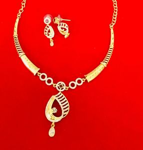 DDP prêt à expédier France États-Unis dernière conception bijoux de mariée ensembles de bijoux de mode pour mariage d'Inde - Product Image 2