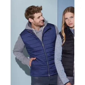 Gilet rembourré personnalisé pour homme, pour cadeaux promotionnels et d'affaires - Product Image 1
