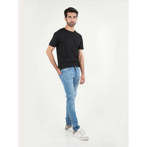 Jeans TELIS de Corte Regular, Estilo Urbano, Corte Recto Bajo-Alto, Tejido Ligero, con Agujeros 3D, para Otoño/Invierno - Product Image 2