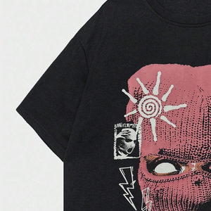 Camisa con estampado personalizado DTF para hombre, tela ligera, ilustraciones a todo color, top de uso diario informal con estilo moderno - Product Image 5