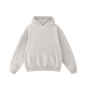 Nuevo diseño superventas mujeres ácido lavado sudaderas con capucha bajo MOQ al por mayor ácido lavado sudaderas con capucha para la venta - Product Image 1