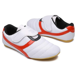 Chaussures de boxe en maille PU avec logo personnalisé avec impression par sublimation chaussures d'entraînement de lutte antidérapantes fabriquées au Pakistan - Product Image 5