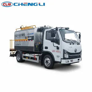 รถบรรทุกจ่ายยางมะตอยอัจฉริยะ Dongfeng D6 4x2 5000 ลิตร พร้อมระบบพ่นบิทูเมนสำหรับงานก่อสร้างถนน - Product Image 2