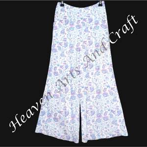 Sarouel en coton délavé à la pierre avec imprimé bloc élastique et cordon de serrage à la taille deux poches pour l'été #1 le plus populaire - Product Image 4