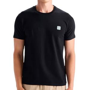 T-shirts imprimés en coton de haute qualité Logo personnalisé couleur unie 100 coton surdimensionné vente en gros T-shirts à col rond pour hommes - Product Image 4