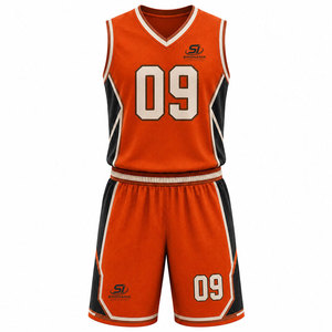 Uniforme de basketball respirant et écologique 2026 avec logo personnalisé, évacuation de l'humidité, impression par transfert thermique, grandes tailles, service OEM personnalisé - Product Image 2
