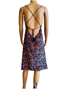 Nuevo Diseño, Vestido Floral de Rayón Estampado para Mujer, Cuello en V, Sin Mangas, Estilo Boho Casual, Dulce, Vintage, para Otoño, Primavera, Playa, Fiesta - Product Image 5