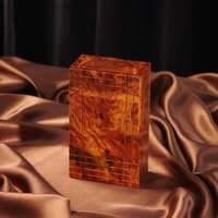 Boîte secrète de Style bois nautique boîte de Puzzle en ronce de bois boîte de compartiment de Puzzle concepteur cadeau en bois marron pour les femmes