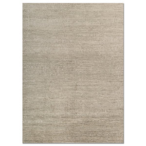 Alfombra de Lana Entrelazada a Mano de Color Sólido Entropy Ivory, Alfombra Rectangular 3D de Gran Tamaño para Habitación, Opción de Regalo de Lujo para el Hogar -AKWL-2099 - Product Image 1