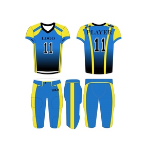 Servicio OEM, Uniforme de Fútbol Americano Transpirable de Manga Corta, Diseño Personalizado, Jersey de Entrenamiento de Alta Calidad a Bajo Precio - Product Image 2
