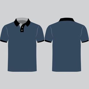 Vente en gros T-shirt polo 100% coton pour homme, tissu tricoté respirant brodé avec logo personnalisé, motif imprimé - Product Image 4