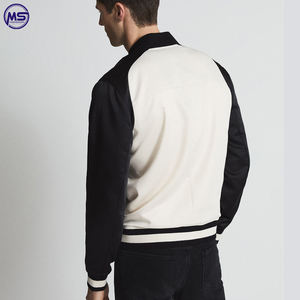 Nueva llegada 2025 al por mayor precio barato logotipo personalizado impresión nuevo diseño alta calidad hombres chaqueta de satén - Product Image 5