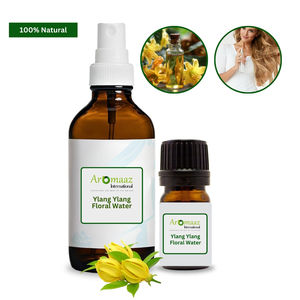Meilleur prix de gros du fabricant pour l'hydrosol d'Ylang Ylang de marque privée personnalisable à base de feuilles - Product Image 1