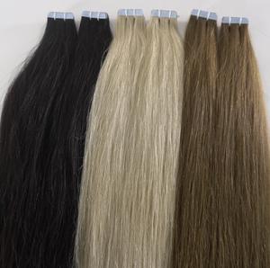 Top Suppliers Double Drawn Straight <b>Hair</b> <b>Extensions</b> Raw Virgin <b>Tape</b> <b>in</b> <b>Hair</b> <b>Extensions</b> 100 Human <b>Hair</b> - Product Image 3