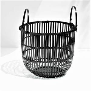 Best Iron Wire <b>Basket</b> Handles Ironic Metal Daily Use Mesh Design for Kitchen Table <b>Storage</b> Fruits <b>Vegetables</b> Multiple Items - Product Image 5