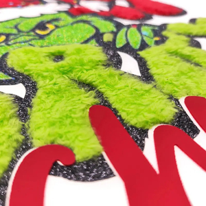 แผ่นรีดติดด้วยตนเองแผ่นแปะติดด้วยความร้อนแผ่นติดโลโก้ออกแบบได้ตามที่ต้องการ - Product Image 2