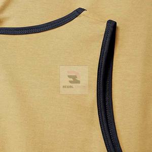 Débardeur en coton respirant de haute qualité pour hommes avec caractéristique sans couture - Product Image 5