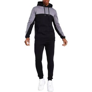 Chándales Deportivos para Hombre con Bloques de Color, Logotipo Personalizado, Diseño Nuevo, Ligeros, de Manga Larga - Product Image 1