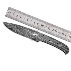 Cuchillo de bolsillo Bushcraft de acero de Damasco de 192 capas hecho a mano, hoja de 25mm, gota de lluvia EDC para exteriores, Diseño de escalera de giro Tang completo OEM - Product Image 3