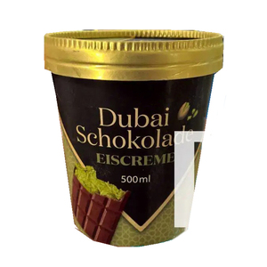 Buena Calidad Precio Pistacho Dubai Chocolate Helado Rico Postre Cremoso Helado Al Por Mayor - Product Image 4