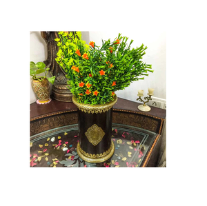 Florero de madera de decoración personalizada, maceta de estilo moderno multicolor y maceta de escritorio para la decoración del hogar y la sala de estar - Product Image 5