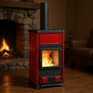 CONCITA .16 Bordeaux Estufa de Leña de 5 Estrellas 11.8kW Modelo 3000390 - Product Image 3