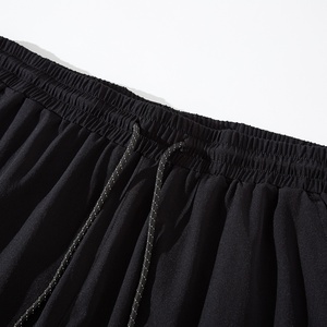 Wholesale Plain Streetwear Drawstring Blank Heavy Thick French Terry Cotton Jogger Shorts Men Cotton Fleece gym Shorts - Product Image 6