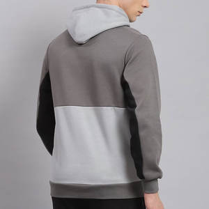 Sudadera con Capucha de Felpa de Mezcla de Poliéster y Algodón Bordada para Invierno, Estilo de Vida Activo, Cálida y Flexible, Comodidad Diaria para Hombre - Product Image 2