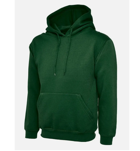 Haute qualité personnalisé vert pull à capuche pour hommes 100% coton pleine fermeture éclair sweats brodé Sororités motif ODM approvisionnement - Product Image 1