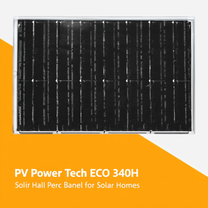 Panneau solaire photovoltaïque demi-cellule PERC PV Power Tech ECO 340H pour les maisons - Product Image 2