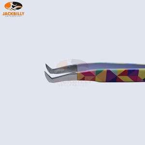 แหนบต่อขนตาแบบพรีเมี่ยมแหนบสแตนเลสเคลือบพลาสม่า - Product Image 6