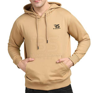 Sweat à capuche en coton léger pour hommes avec une sensation de toucher doux Sweat à capuche en coton respirant pour hommes avec coupe décontractée - Product Image 1