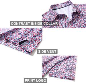 Prix d'usine OEM Polos décontractés pour hommes de haute qualité Séchage rapide Respirant Broderie en vrac pour Polo personnalisé - Product Image 4