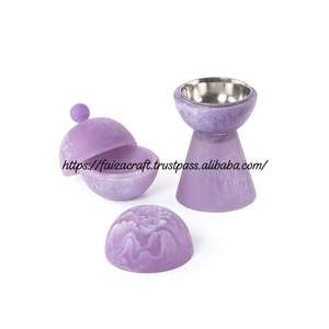 Juego de Mabkhar de Resina Faizacraft con Caja de Regalo Acrílica, Hecho a Mano con Madera, para Uso Aromático y Accesorios Decorativos - Product Image 4