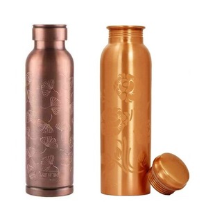 Termo de Acero Inoxidable con Infusión de Cobre de 1 Litro, Tradición Antigua, el Mejor Termo de Hidratación de 1000 ml para Uso Moderno - Product Image 6