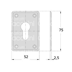 ทองเหลืองขัดเงาสำหรับกระบอกสูบรูปทรง - Product Image 1