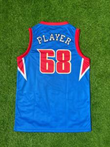 Personalizable 100% Poliéster Baloncesto Jersey Malla Transpirable Entrenamiento Deportivo Baloncesto Uniforme Conjunto - Product Image 5