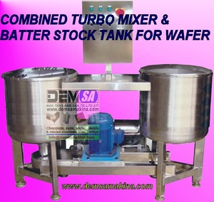 Mélangeur industriel automatique DEMSA pour pâte à galettes, capacité 500 kg/h, 380 V, garantie 2 ans, usage commercial - Product Image 5