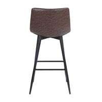 Chaises d'îlot de cuisine, de salle à manger et de bar, modernes et luxueuses, avec cadre métallique et assise en tissu, personnalisables, pour usage commercial et domestique, directement de l'usine