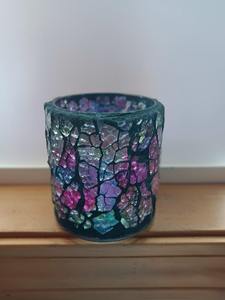 Hot Selling Candlestick <b>Tealight</b> <b>Candle</b> Votive for Birthday Party Customized Mosaic Glass, High Quality, <b>Candle</b> Jar - Product Image 3