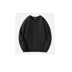 Pull à col rond à manches longues pour hommes, pull décontracté de couleur unie, t-shirt léger fantaisie - Product Image 4