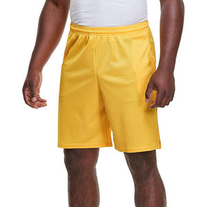 กางเกงขาสั้นวิ่งชายหาดสำหรับผู้ชายกางเกง100% ผ้าโพลีเอสเตอร์เอวยางยืดสีทึบย้อมสีล้วนแบบปรับแต่งได้ใหม่2023 - Product Image 1