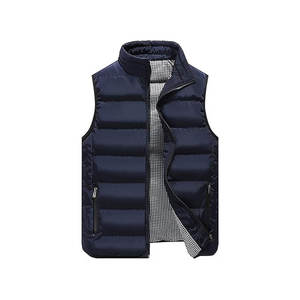 Chaleco Acolchado Sin Mangas para Hombre, Chaleco de Invierno, Chaleco de Algodón con Relleno de Plumón - Product Image 5