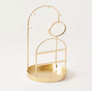 Présentoir à bijoux élégant pour boucles d'oreilles, colliers, bagues, présentoir de qualité supérieure pour table de courtoisie et décoration de chambre - Product Image 6