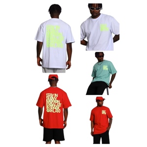 เสื้อยืดทรงปกติ สตรีทแวร์ พิมพ์ลายสกรีน ปักลาย ไซส์พลัส ผ้าหนา 100% คอตตอน ผ้าถัก แบบเป็นทางการ - Product Image 1