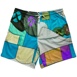 Pantalones Cortos de Baloncesto de Malla 100% Poliéster para Adultos, Precio Mayorista 2026, Estampados con Bordado 3D, de Secado Rápido, Transpirables y Cómodos - Product Image 4