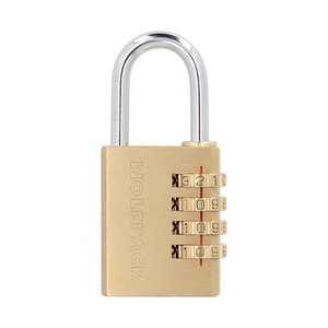 Lucchetto a combinazione in ottone da 40 mm. 4 cifre - Product Image 1