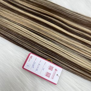 APOHAIR-Extensions à double tirage, cheveux humains, nano ring, cuticule alignée, style remy - Product Image 1