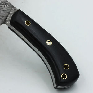 Cuchillo de Caza y Bowie Hecho a Mano de Acero Inoxidable con Alto Contenido de Carbono, con Borde Dentado, para Campismo al Aire Libre y Personalización OEM - Product Image 4